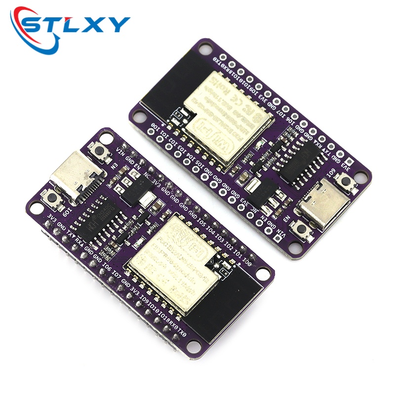 Nodemcu 32S - บอร์ดพัฒนา NODEMCU ESP32‑C2 พร้อม ESPC2‑12 รองรับ