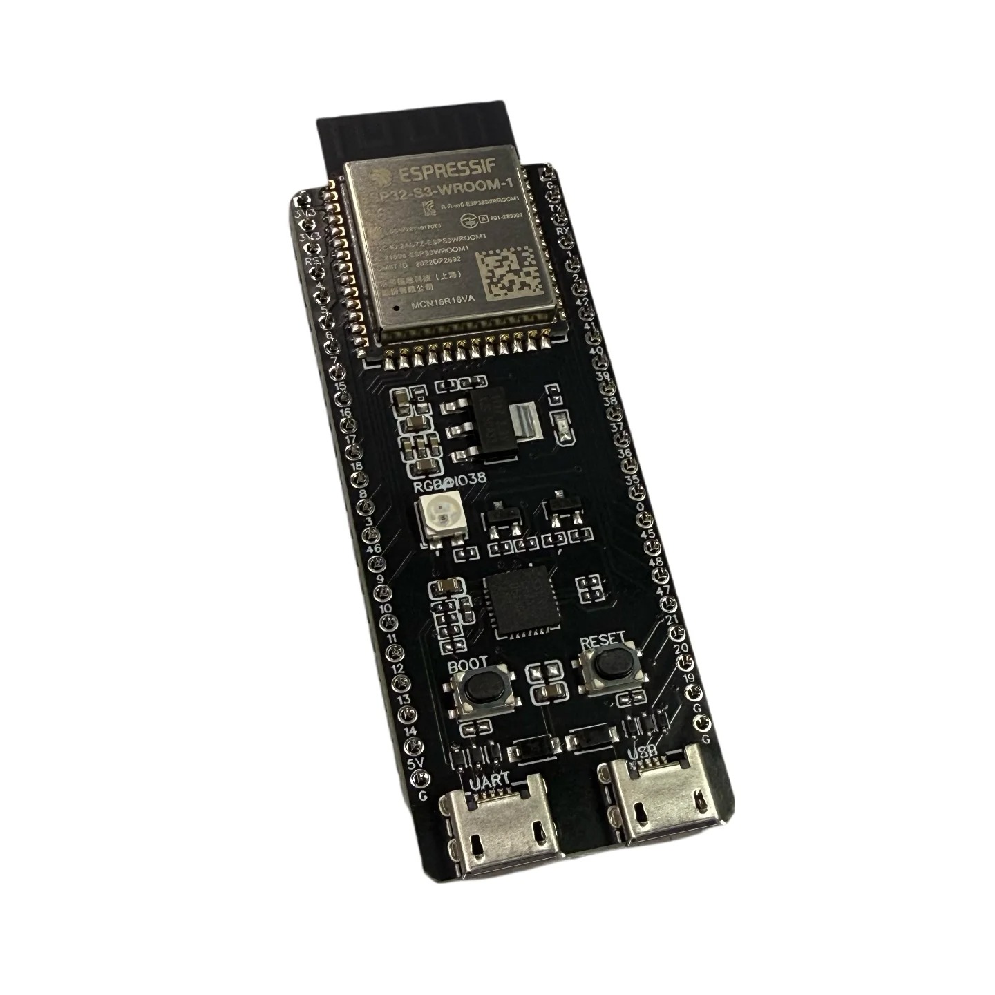 Esp32 S3 Devkitc 1 - ESP32-S3-DevKitC-1 บอร์ดพัฒนาของแท้จาก Espressif พร้อมโมดูล ESP32-S3-WROOM-1/1U N16R16VA