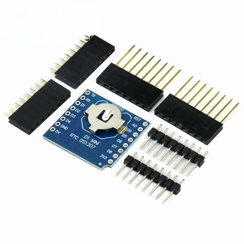 Wemos D1 Mini - ชุดนาฬิกาเรียลไทม์ RTC DS1307 จำนวน 10 ชิ้น