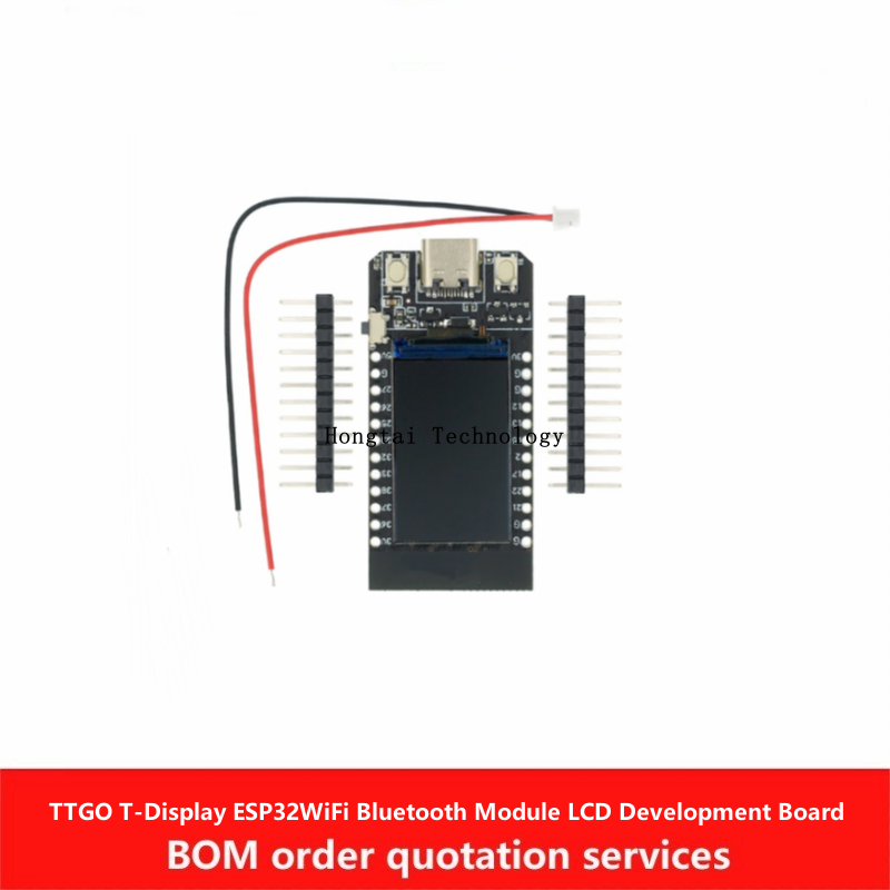 Ttgo Tdisplay - TTGO T-จอแสดงผล ESP32 WiFi โมดูลบลูทูธ 1.14