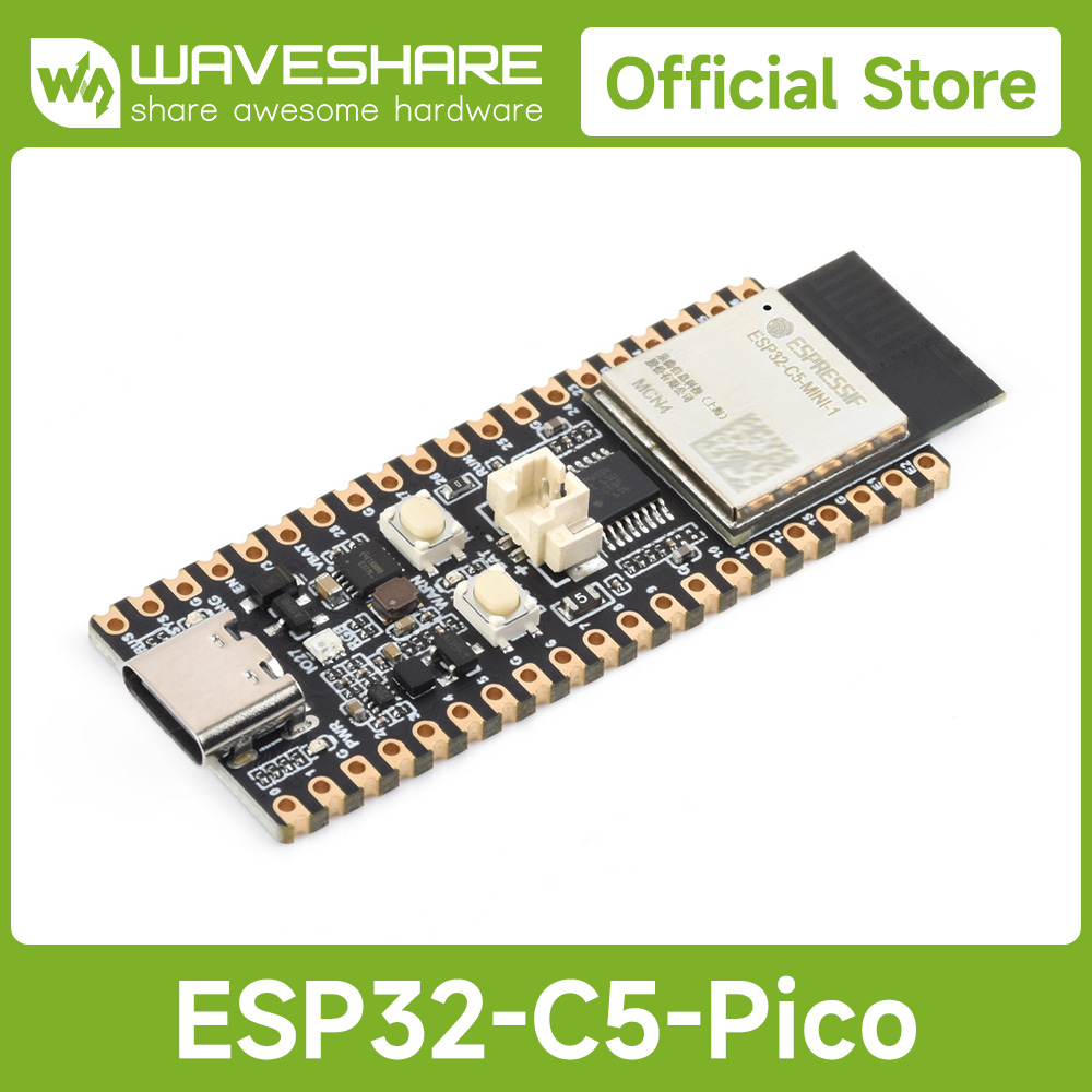 Waveshare Esp32 - บอร์ดพัฒนา Waveshare ESP32-C5 รองรับ Wi-Fi 6
