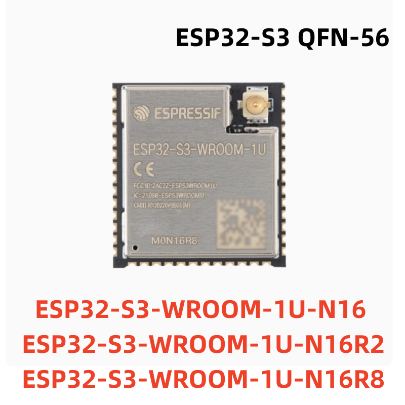 Olimex Esp32 - ESP32-S3 ESP32-S3-WROOM-1U N16 N16R2 N16R8 WiFiบลูทูธเข้ากันได้กับPS-RAM
