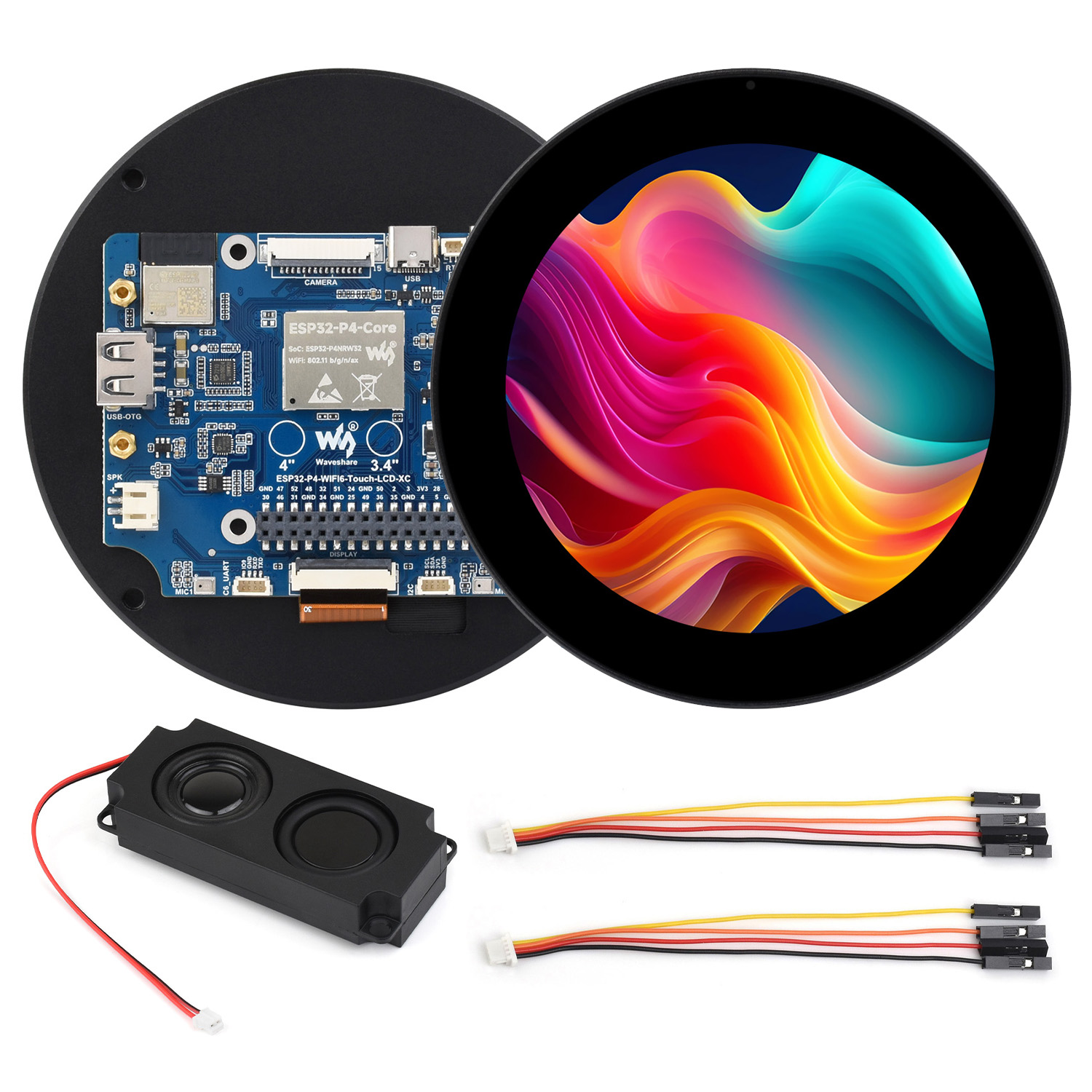 Doit Esp32 - ESP32-P4 บอร์ดพัฒนาจอแสดงผลแบบสัมผัสขนาด 3.4/4 นิ้ว, ความละเอียด 800