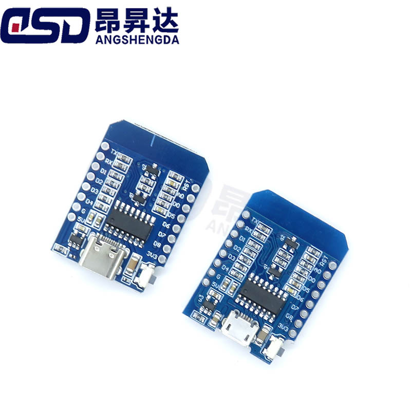 บอร์ดพัฒนา Wemos D1 Mini TYPE- - Nodemcuv2 บทวิจารณ์และราคา