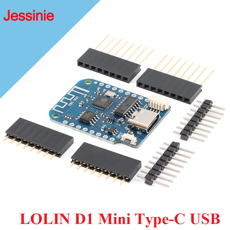 Wemos lolin D1มินิโปร NodeMcu  - D1 Mini Pro บทวิจารณ์และราคา