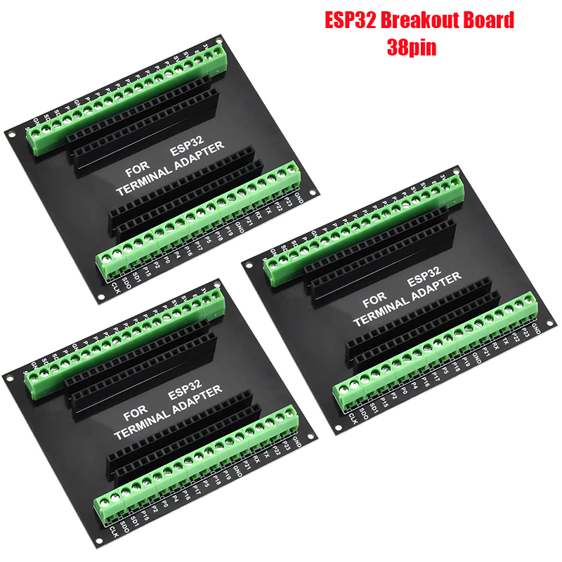 3 ชิ้น 38PIN ESP32 บอร์ดเบรกเอ - Nodemcu 32S บทวิจารณ์และราคา