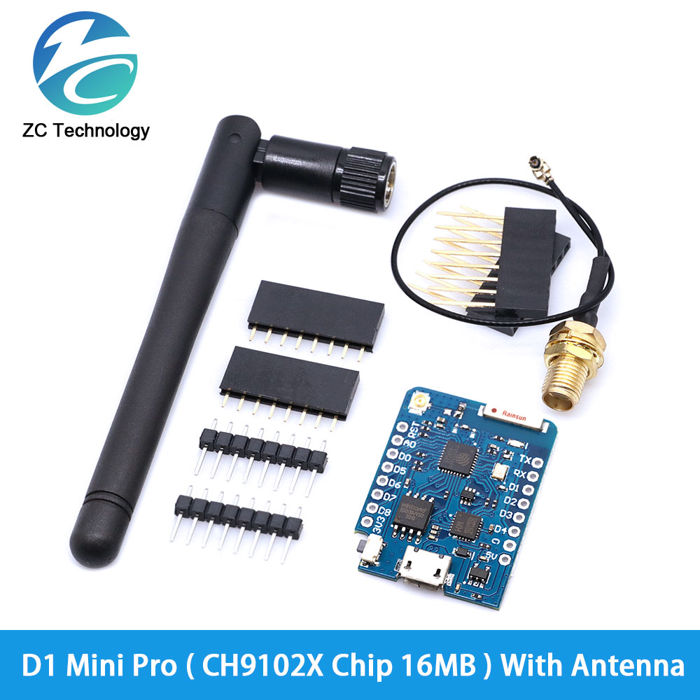 ESP8266 ESP-12 ESP-12F CH340G  - D1 Mini Pro บทวิจารณ์และราคา