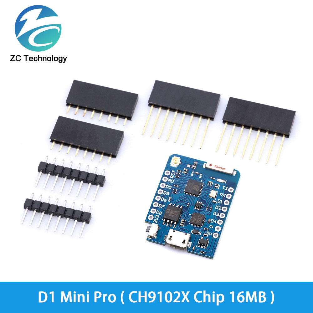 ESP8266 ESP-12 ESP-12F CH340G  - D1 Mini Pro บทวิจารณ์และราคา