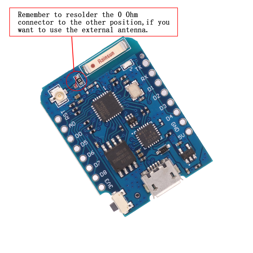 WeMos D1 Mini Pro V3.0 NodeMcu - D1 Mini Pro บทวิจารณ์และราคา