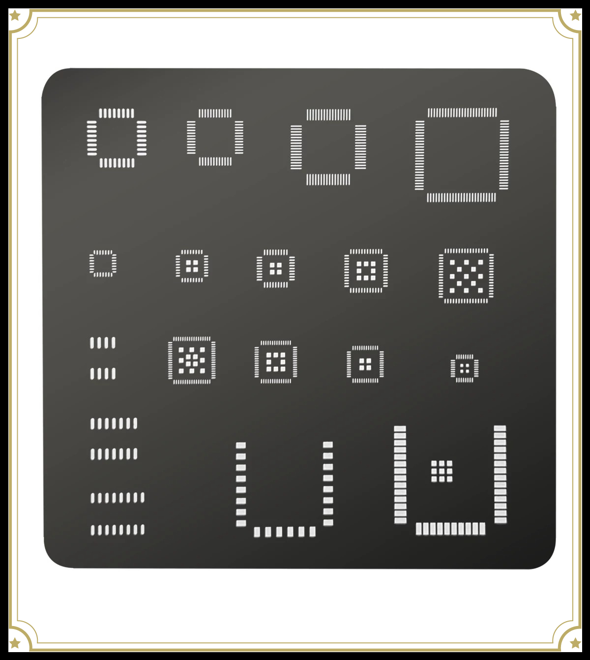 แผ่นสเตนซิล IC แบบสากล QFP QFN - Doit Esp32 บทวิจารณ์และราคา