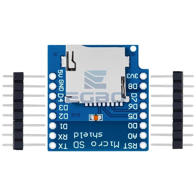 โมดูลขยายหน่วยความจำการ์ด Micr - Wemos D1 Mini บทวิจารณ์และราคา