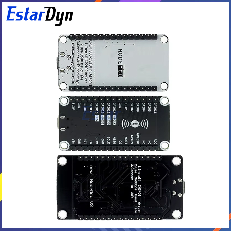 โมดูลไร้สาย CH340/CP2102 NodeM - Nodemcuv2 บทวิจารณ์และราคา