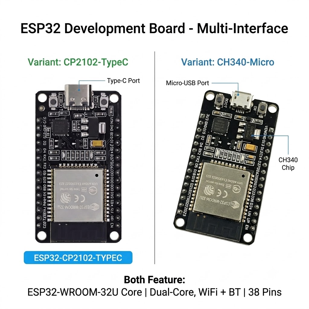 ESP32 บอร์ดพัฒนา ดูอัลคอร์ ไวไ - Nodemcuv2 บทวิจารณ์และราคา