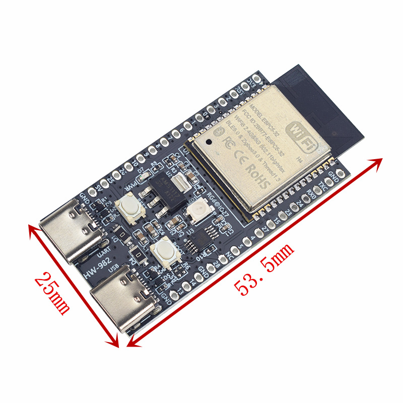 บอร์ดพัฒนา Esp32-c5-devkitc-1  - Devkitc บทวิจารณ์และราคา