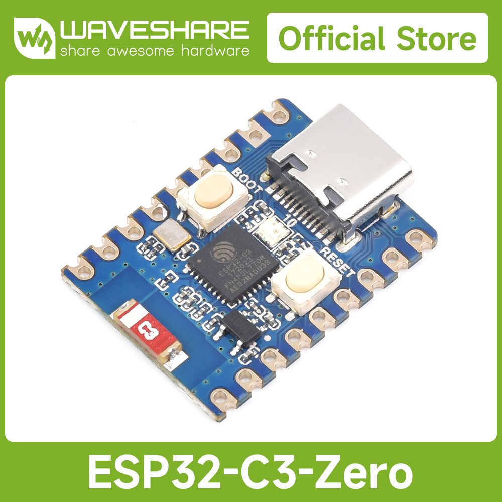 Waveshare ESP32-C3 Zero Mini D - Waveshare Esp32 บทวิจารณ์และราคา
