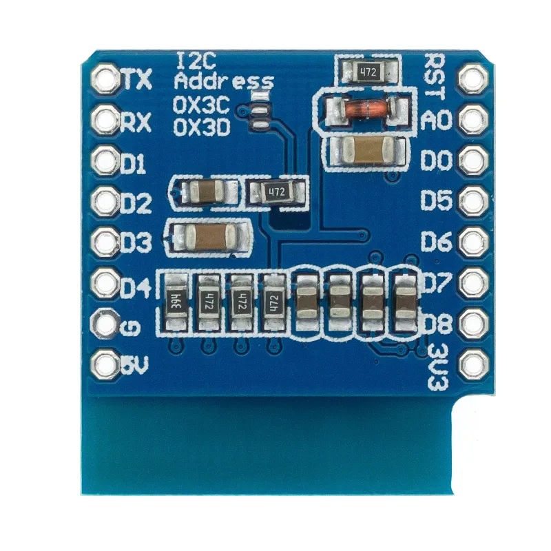 0.66 inch OLED Display Module  - Wemos D1 Mini บทวิจารณ์และราคา
