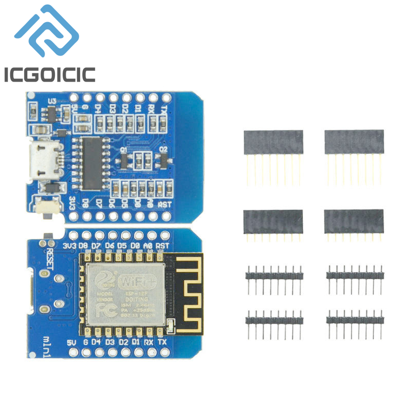 D1มินิ NodeMcu 4M ไบต์ Lua WiF - Wemos D1 Mini บทวิจารณ์และราคา